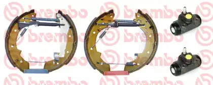 K61018 BREMBO Комплект тормозных колодок