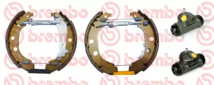K 61 066 BREMBO Комплект тормозных колодок