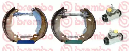 K 61 077 BREMBO Комплект тормозных колодок