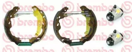 K 61 083 BREMBO Комплект тормозных колодок