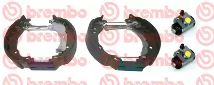 K 61 089 BREMBO Комплект тормозных колодок