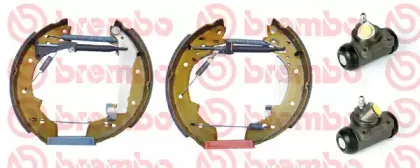 K 68 015 BREMBO Комплект тормозных колодок