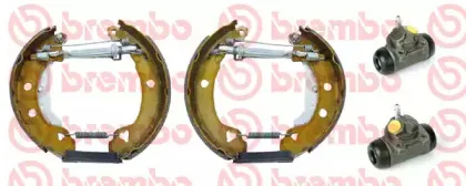 K 68 041 BREMBO Комплект тормозных колодок