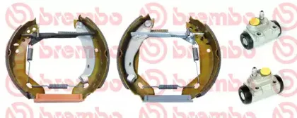 K 68 061 BREMBO Комплект тормозных колодок