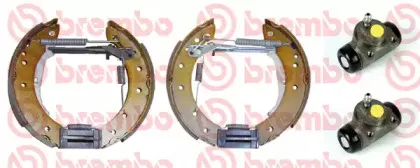 K 68 065 BREMBO Комплект тормозных колодок