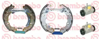 K 68 072 BREMBO Комплект тормозных колодок