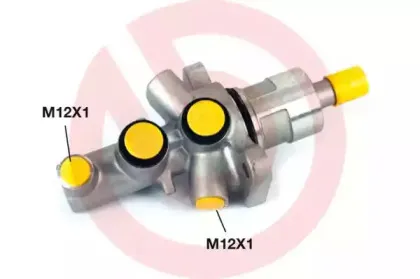 M 06 014 BREMBO Главный тормозной цилиндр