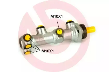 M 23 009 BREMBO Главный тормозной цилиндр