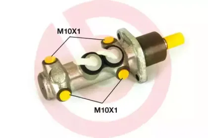 M 23 017 BREMBO Главный тормозной цилиндр