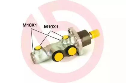 M 23 022 BREMBO Главный тормозной цилиндр