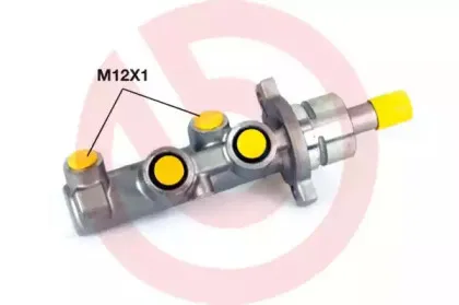 M 23 046 BREMBO Главный тормозной цилиндр