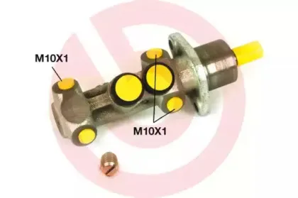 M 23 057 BREMBO Главный тормозной цилиндр