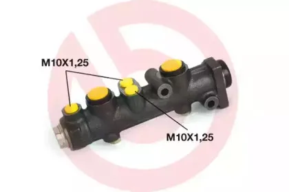 M 23 104 BREMBO Главный тормозной цилиндр