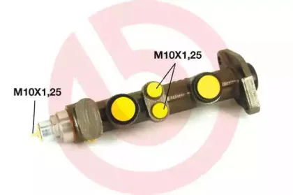 M 23 111 BREMBO Главный тормозной цилиндр
