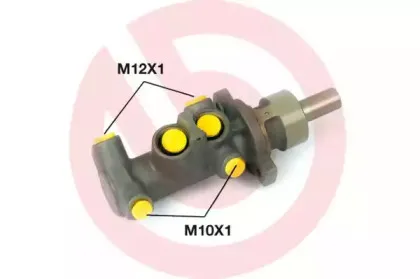 M 24 003 BREMBO Главный тормозной цилиндр