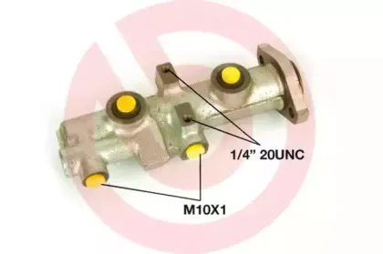 M 24 055 BREMBO Главный тормозной цилиндр