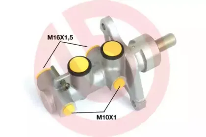 M 30 006 BREMBO Главный тормозной цилиндр