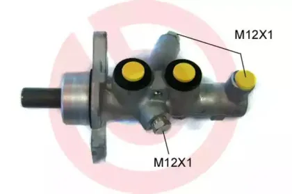 M 50 037 BREMBO Главный тормозной цилиндр