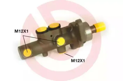 M 61 035 BREMBO Главный тормозной цилиндр
