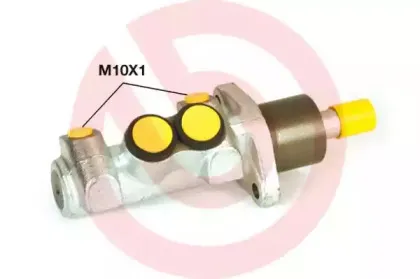 M 61 081 BREMBO Главный тормозной цилиндр