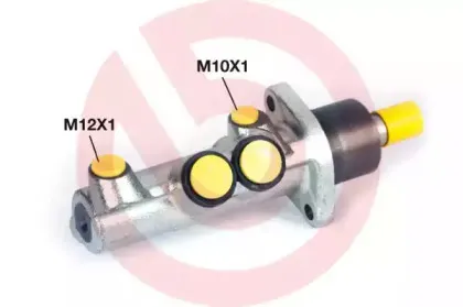 M 68 011 BREMBO Главный тормозной цилиндр