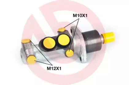 M 68 075 BREMBO Главный тормозной цилиндр