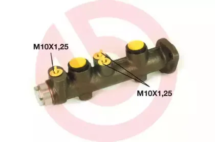 M 85 029 BREMBO Главный тормозной цилиндр