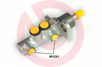 M 85 054 BREMBO Главный тормозной цилиндр