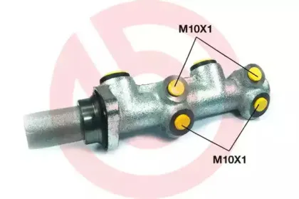 M 86 007 BREMBO Главный тормозной цилиндр