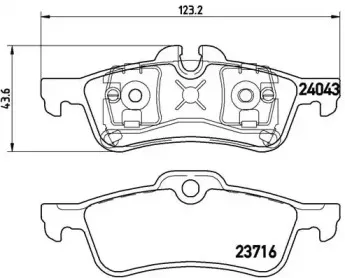 P 06 032 BREMBO