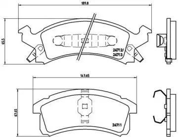 P 07 004 BREMBO