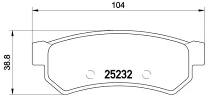 P 10 053 BREMBO
