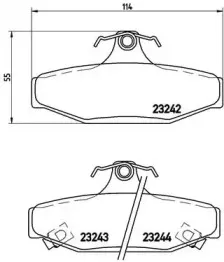 P 15 004 BREMBO