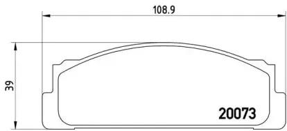 P 23 003 BREMBO