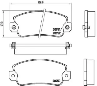 P 23 013 BREMBO