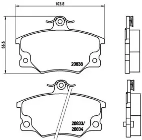 P 23 017 BREMBO