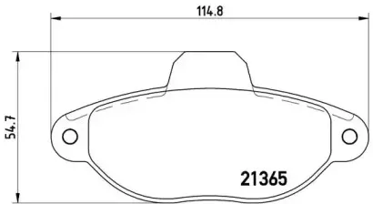 P 23 054 BREMBO