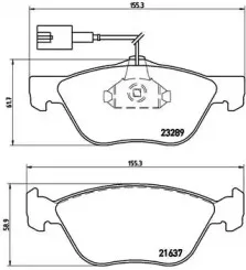 P 23 077 BREMBO