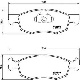 P 23 118 BREMBO