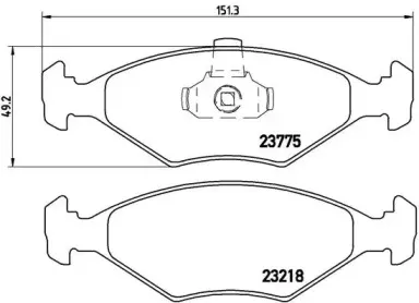 P 23 123 BREMBO