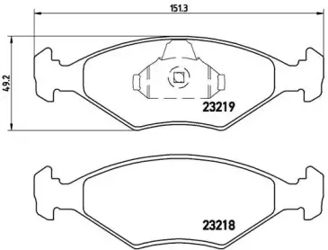 P 23 124 BREMBO