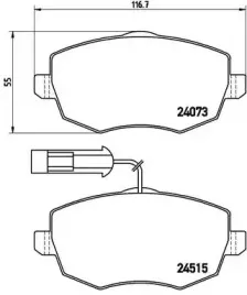 P 23 128 BREMBO