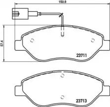 P 23 145 BREMBO