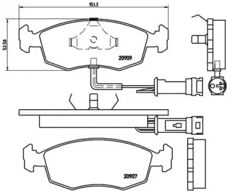 P 24 007 BREMBO