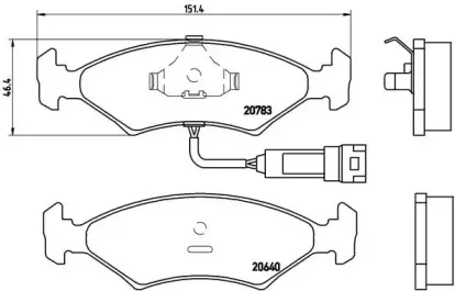 P 24 012 BREMBO