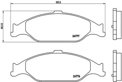P 24 082 BREMBO