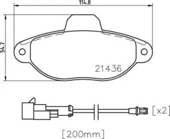 P 24 147 BREMBO