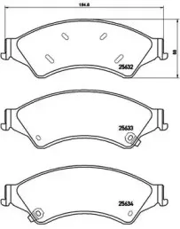 P 24 153 BREMBO