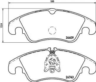 P 24 161 BREMBO