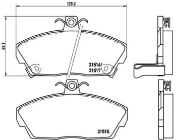 P 28 020 BREMBO